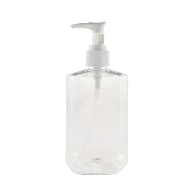 New shape fast lead time 250ml plastic hand sanitizing gel bottle with pump